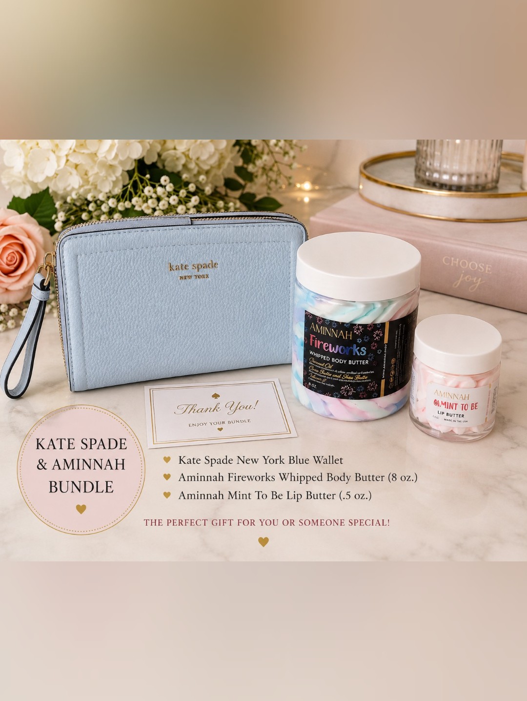 Kate Spade + Aminnah Self-Care Bundle